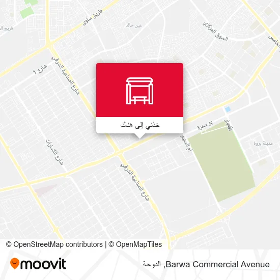 خريطة Barwa Commercial Avenue