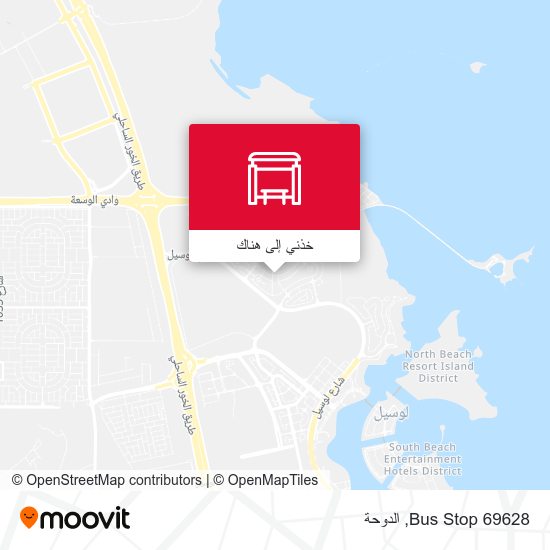 خريطة Bus Stop 69628