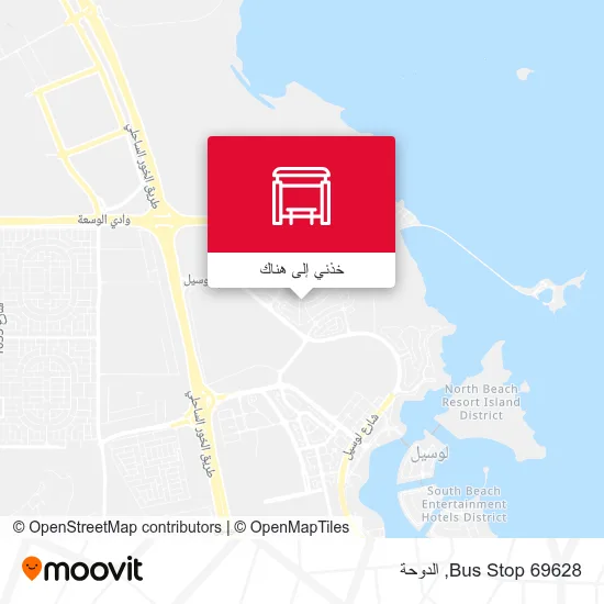 خريطة Bus Stop 69628