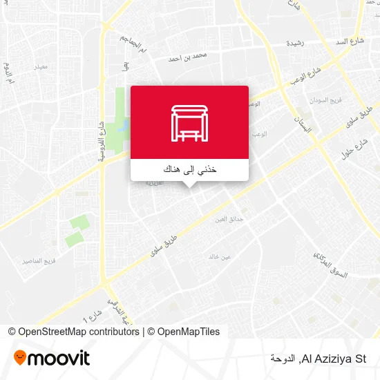 خريطة Al Aziziya St