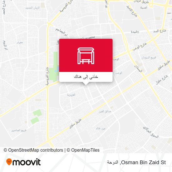 خريطة Osman Bin Zaid St