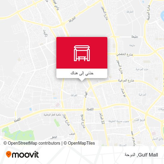 خريطة Gulf Mall