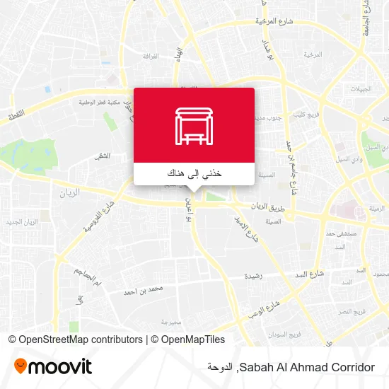 خريطة Sabah Al Ahmad Corridor