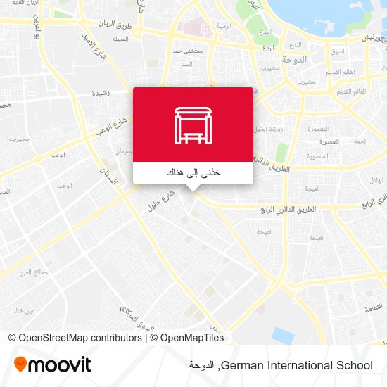 خريطة German International School