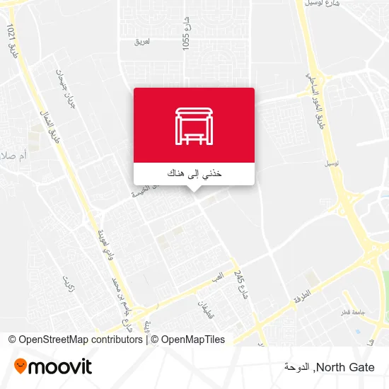 خريطة North Gate