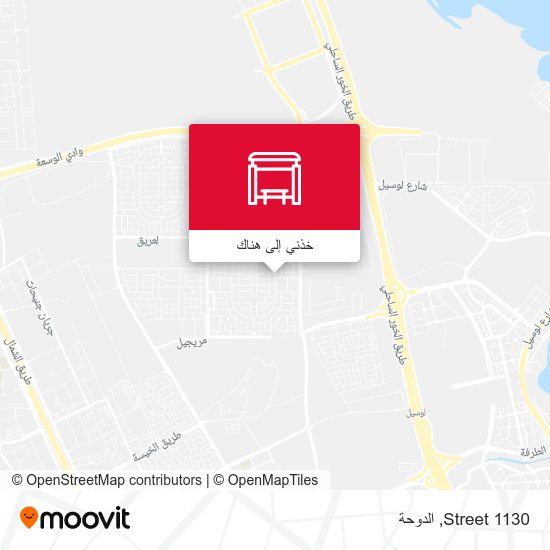 خريطة Street 1130
