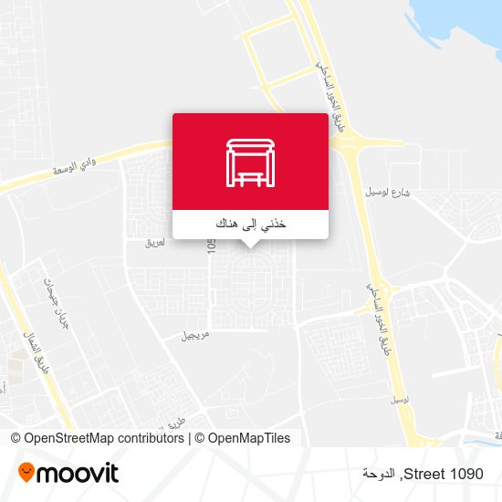 خريطة Street 1090