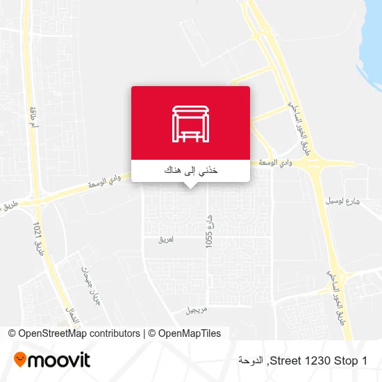 خريطة Street 1230 Stop 1
