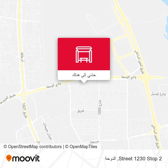 خريطة Street 1230 Stop 2