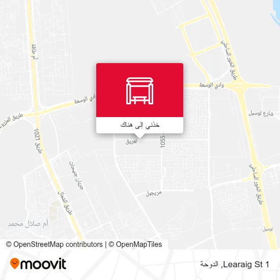 خريطة Learaig St 1