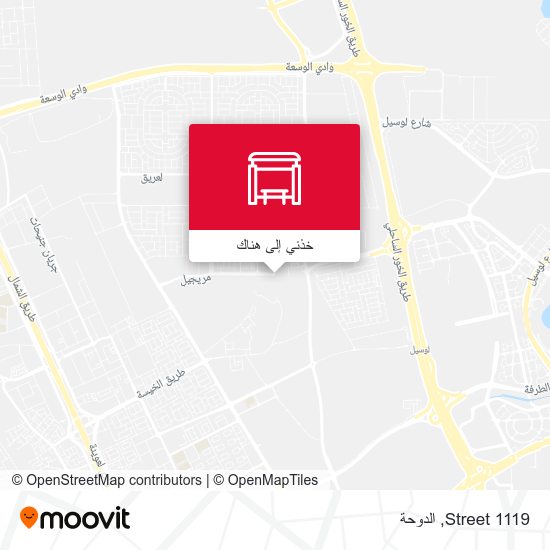 خريطة Street 1119