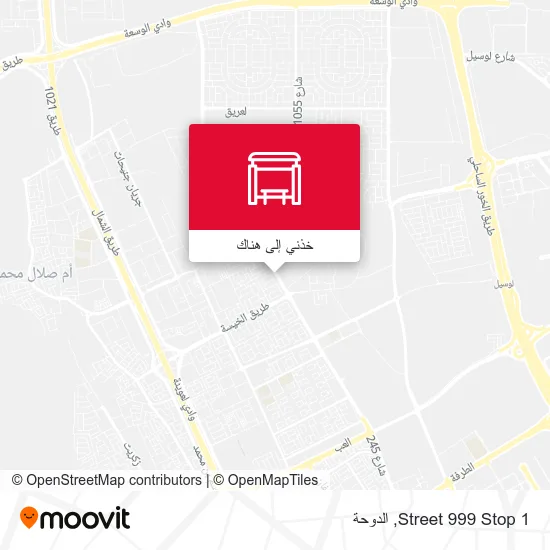 خريطة Street 999 Stop 1