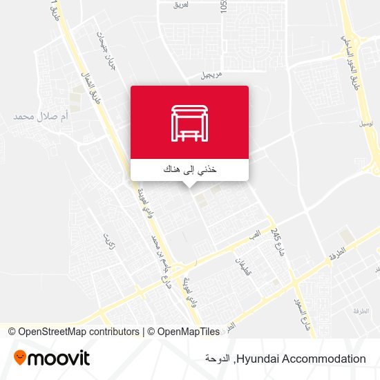 خريطة Hyundai Accommodation
