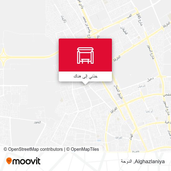 خريطة Alghazlaniya