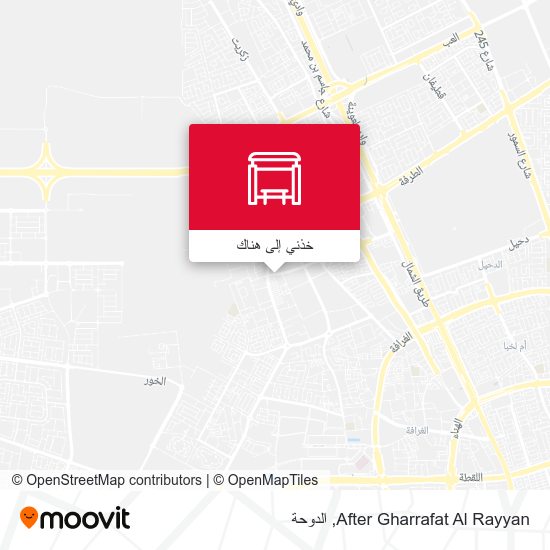 خريطة After Gharrafat Al Rayyan