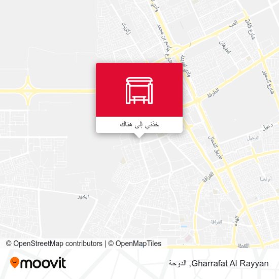 خريطة Gharrafat Al Rayyan