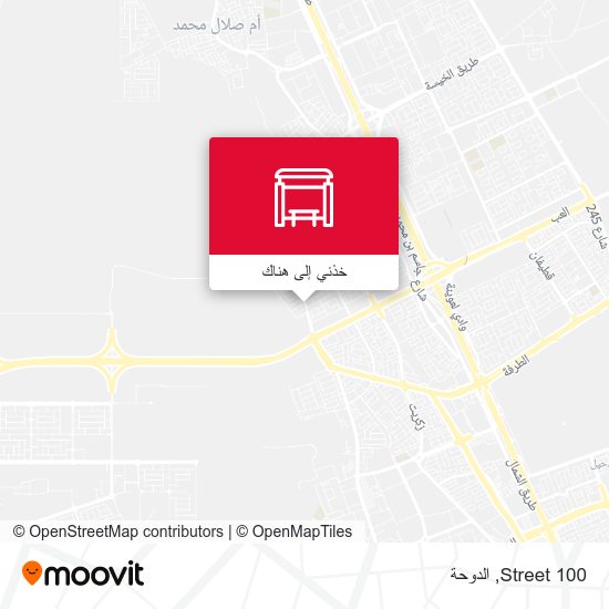 خريطة Street 100