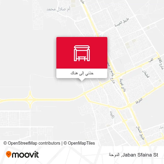 خريطة Jaban Sfaina St