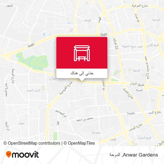 خريطة Anwar Gardens