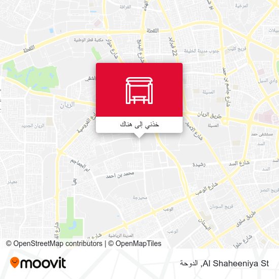 خريطة Al Shaheeniya St