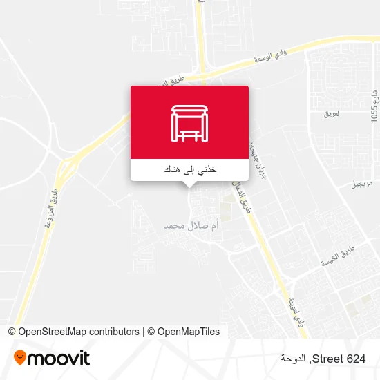خريطة Street 624