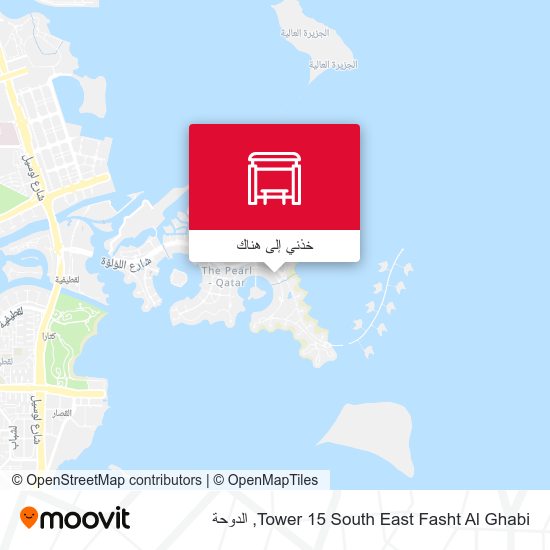 خريطة Tower 15 South East Fasht Al Ghabi
