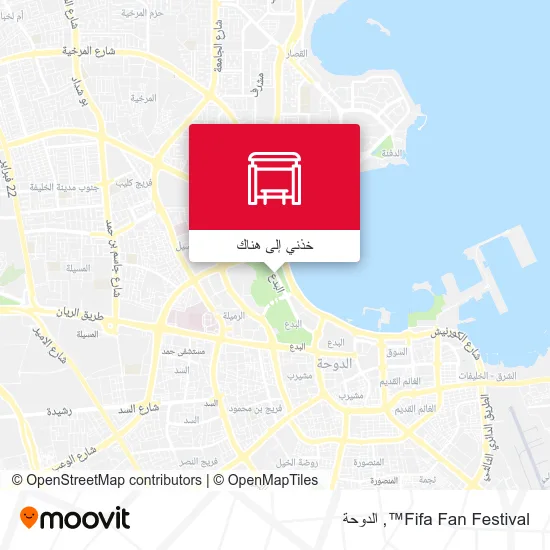 خريطة Fifa Fan Festival™