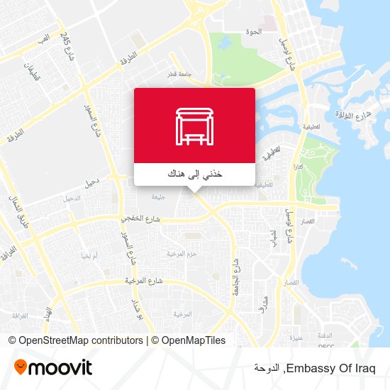 خريطة Embassy Of Iraq