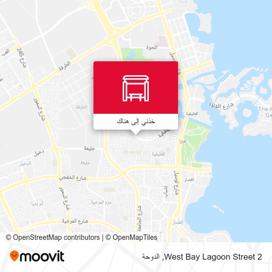 خريطة West Bay Lagoon Street 2