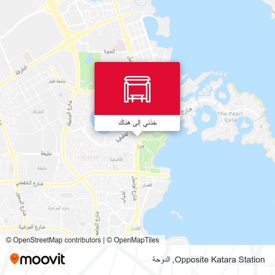 خريطة Opposite Katara Station