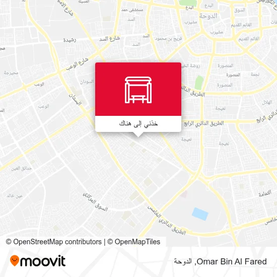 خريطة Omar Bin Al Fared