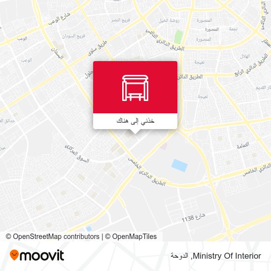 خريطة Ministry Of Interior