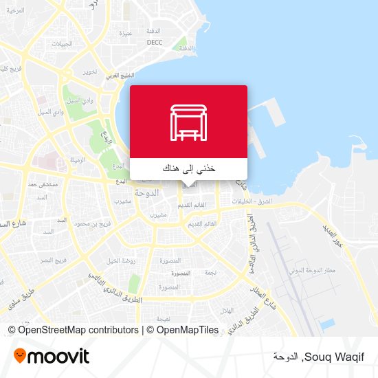 خريطة Souq Waqif