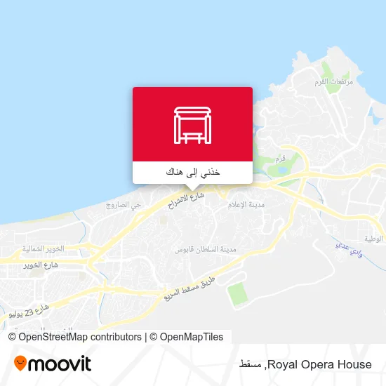 خريطة Royal Opera House