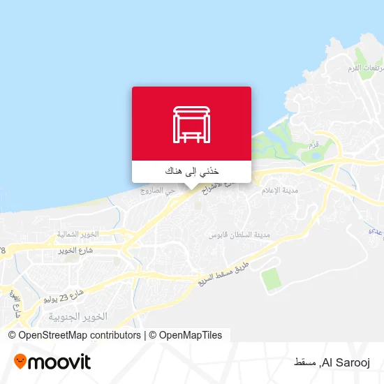 خريطة Al Sarooj