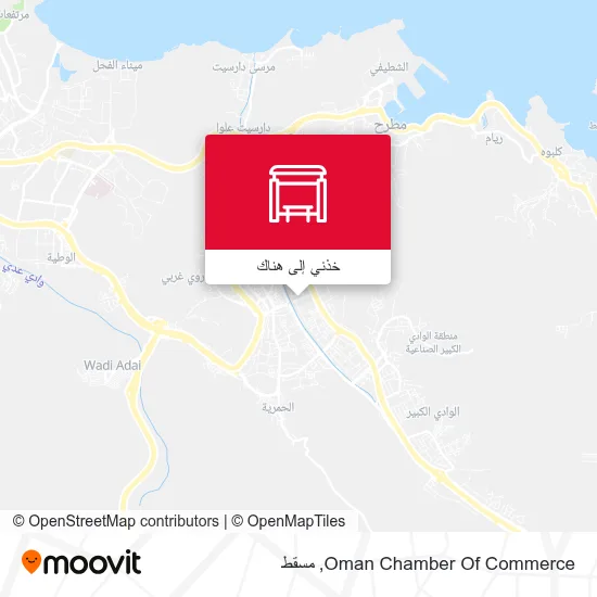 خريطة Oman Chamber Of Commerce