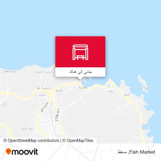 خريطة Fish Market
