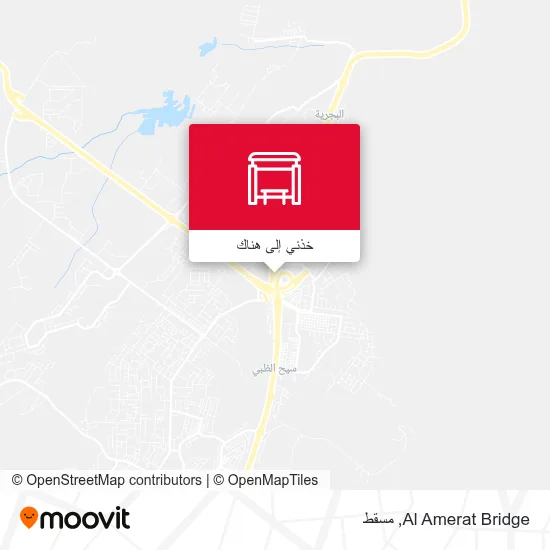 خريطة Al Amerat Bridge
