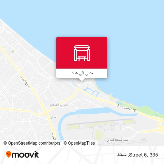 خريطة Street 6, 335