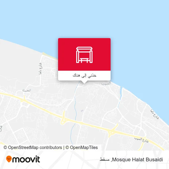 خريطة Mosque Halat Busaidi