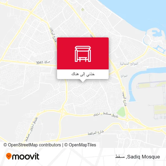 خريطة Sadiq Mosque