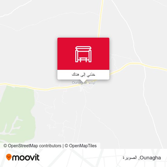 خريطة Ounagha