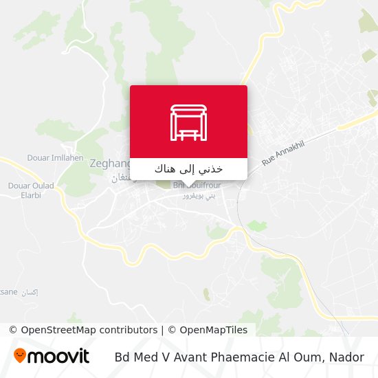 خريطة Bd Med V Avant Phaemacie Al Oum