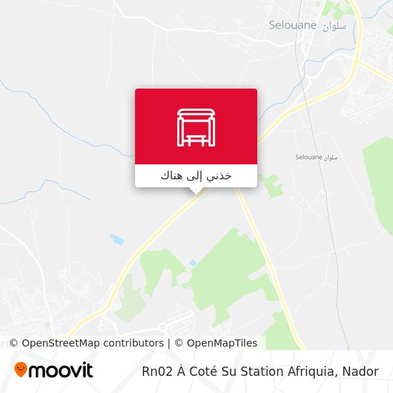 خريطة Rn02 À Coté Su Station Afriquia