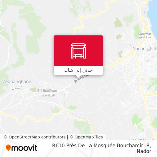 خريطة R610 Prés De La Mosquée Bouchamir -R