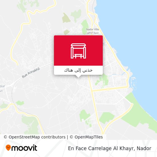 خريطة En Face Carrelage Al Khayr