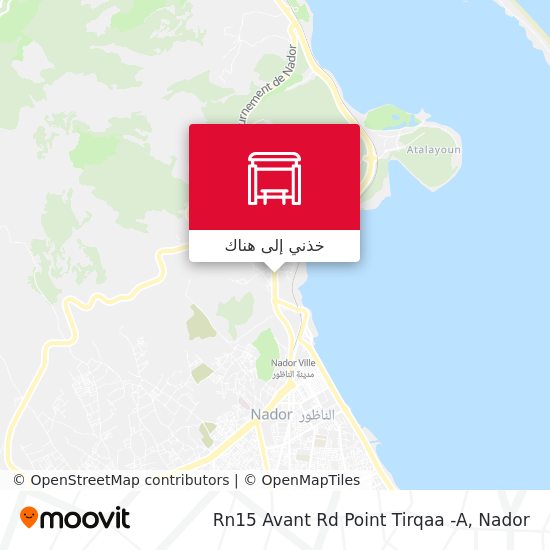 خريطة Rn15 Avant Rd Point Tirqaa -A