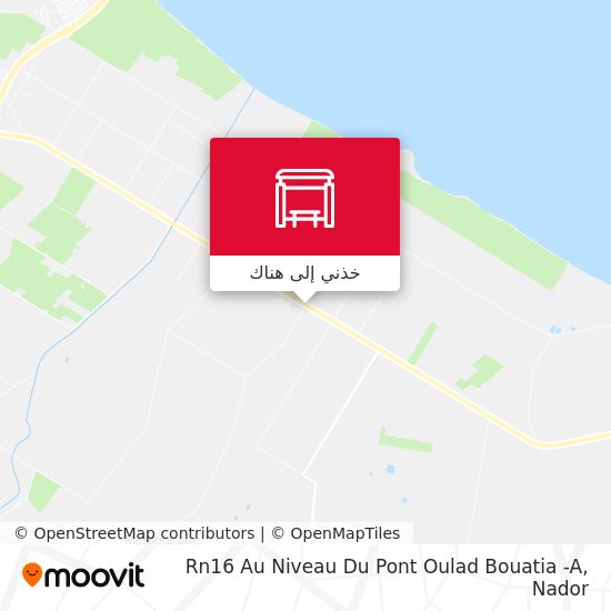 خريطة Rn16 Au Niveau Du Pont Oulad Bouatia -A