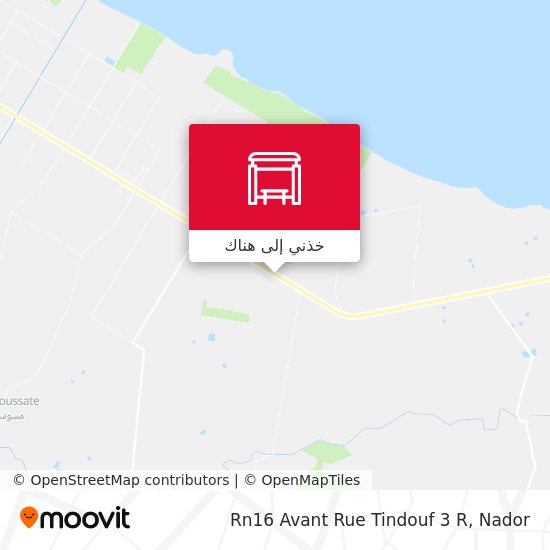 خريطة Rn16 Avant Rue Tindouf 3 R