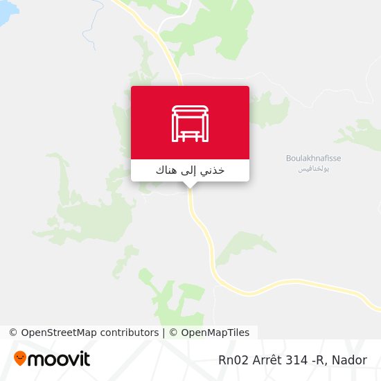 خريطة Rn02 Arrêt 314 -R